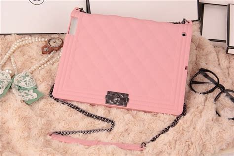 pink chanel ipad case|CHANEL.